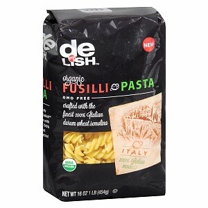  Good & Delish Organic Fuslli Pasta 
