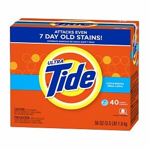 Tide Ultra HE Powder Laundry Detergent, 40 Loads Clean Breeze