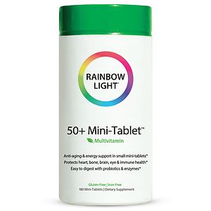 Rainbow Light 50+ Multivitamin Age-Defense, Tablets image