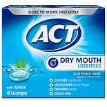 Total Care Dry Mouth Lozenges Mint wag-Total Care Dry Mouth Lozenges Mint