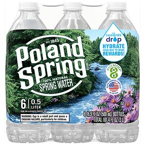  Poland Springs Spring Water 