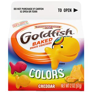 Pepperidge Farm Goldfish Baked Snack Crackers Cheddar image
