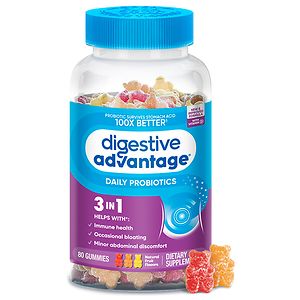 Schiff Digestive Advantage Probiotic Gummies Assorted Fruit image