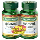 Melatonin 5 mg Dietary Supplement SoftgelsTwin Pack