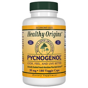 Healthy Origins Pycnogenol 30mg, Veggie Capsules image