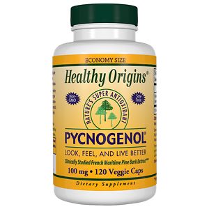 Healthy Origins Pycnogenol 100mg, Veggie Capsules image
