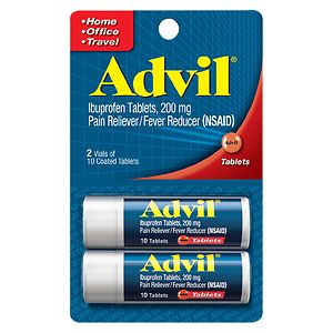 Advil Pain Reliever Fever Reducer Coated Tablets image