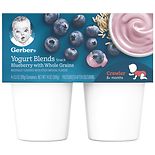 Yogurt Blends Snack 4 Pack Blueberry with Whole Grains wag-Yogurt Blends Snack 4 Pack Blueberry with Whole Grains