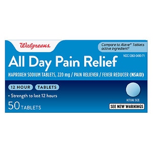  Walgreens All Day Pain Relief Tablets 