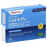 Walgreens Cold & Flu Relief Liquid Caps