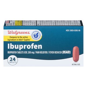 Walgreens Ibuprofen Pain Reliever/Fever Reducer Caplets image