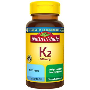 Nature Made Vitamin K2 100 mcg, Softgels image