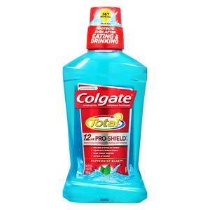 Colgate Total Advanced Pro-Shield Mouthwash Peppermint Blast image