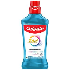 Colgate Total Advanced Pro-Shield Mouthwash Peppermint Blast image