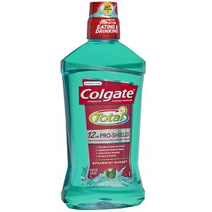 Colgate Total Advanced Pro-Shield Mouthwash Spearmint Surge image