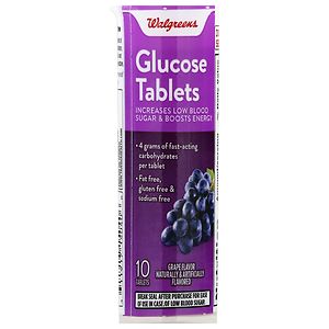 Walgreens Glucose Tablets Grape image
