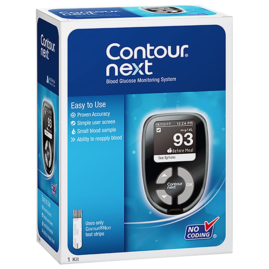 contour next one blood glucose system