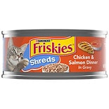 Friskies Savory Shreds Cat Food Chicken & Salmon wag-Friskies Savory Shreds Cat Food Chicken & Salmon