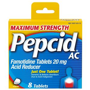 Pepcid AC Acid Reducer Tablets image