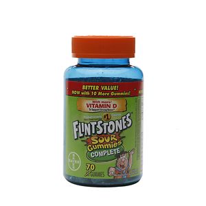  Flintstones Sour Gummies Complete 