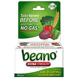 Beano Food Enzyme Dietary Supplement Tablets | Walgreens