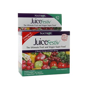 Natrol JuiceFestiv Ultimate Fruit & Veggie Super Food image