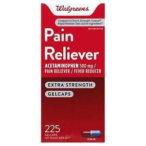 Walgreens Pain Reliever Quick Gels image