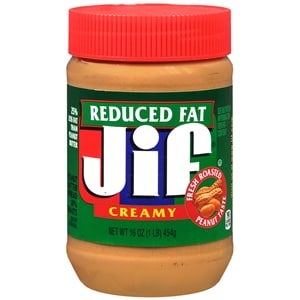 Jif Peanut Butter, Reduced Fat Creamy image