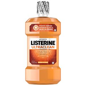 LISTERINE Ultra Clean Ultraclean Antiseptic Mouthwash Fresh Citrus