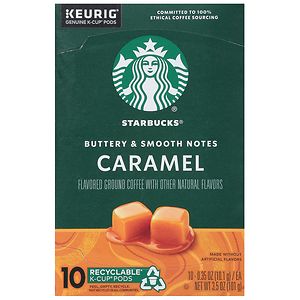  Starbucks Coffee K-Cup Caramel 