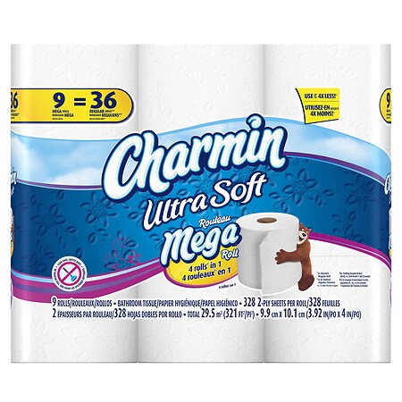 UPC 037000868033 product image for Charmin Ultra Soft Toilet Paper Mega Rolls | upcitemdb.com