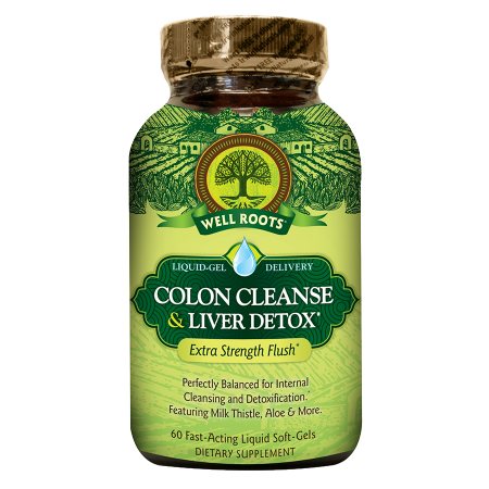 Well Roots Colon Cleanse & Liver Detox, Softgels