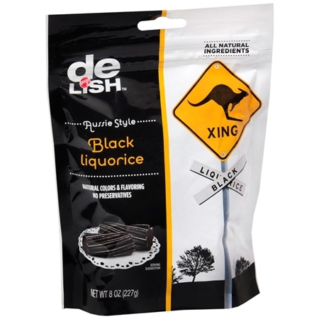 Good & Delish Aussie Style Liquorice Black