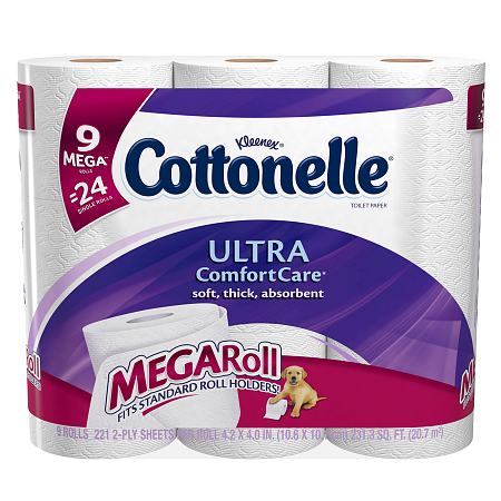 UPC 036000385854 product image for Cottonelle Ultra Comfort Care Mega Roll Toilet Paper | upcitemdb.com