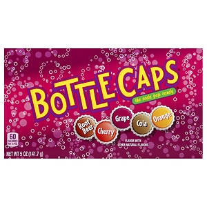 Wonka Bottle Caps Soda Pop Candy Root Beer image