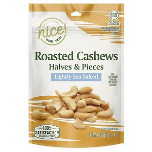 Nice! Cashews Halves & Pieces Roasted with Salt image