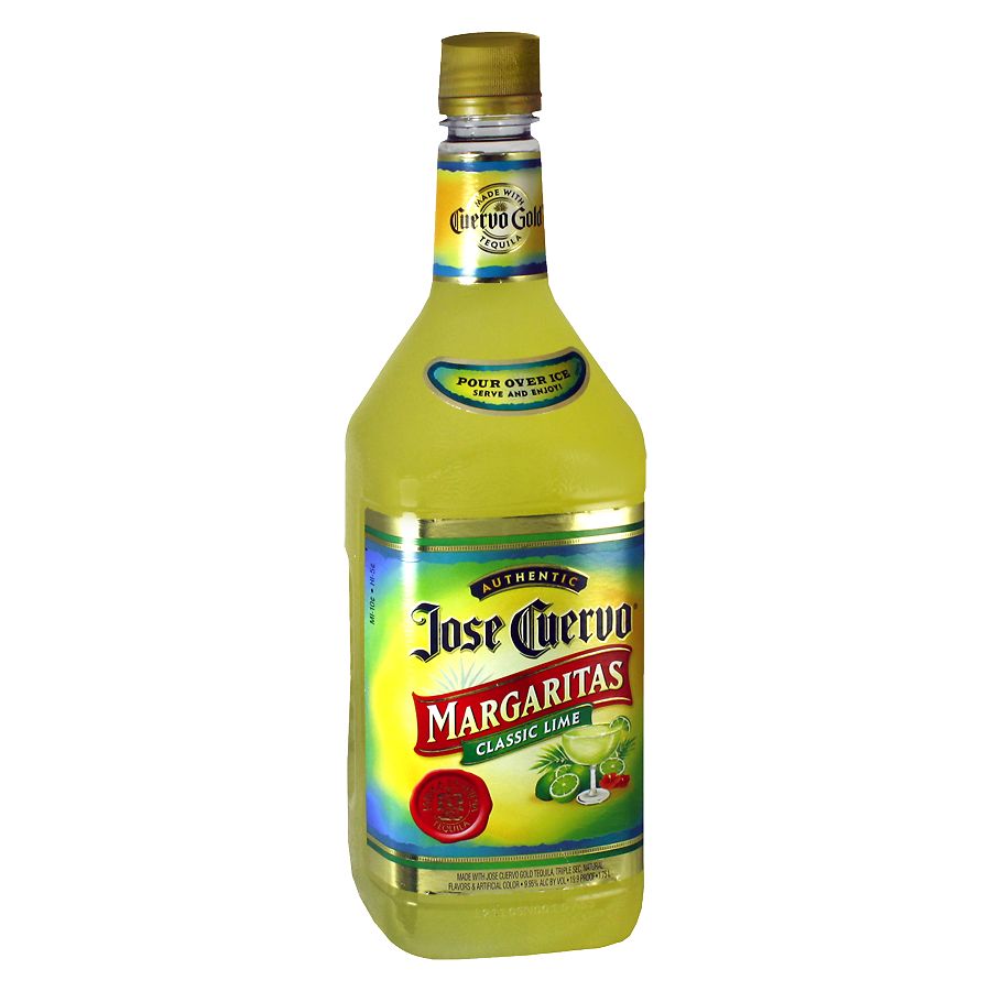 jose cuervo margarita mix with alcohol