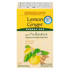  Bigelow Herbal Tea Bags Lemon Ginger 