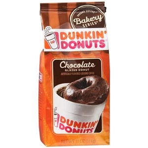 Dunkin Donuts Cafe Bakery Series Ground Coffee Chocolate Glazed Donut image