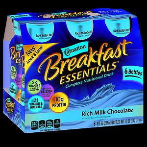 Carnation Breakfast Essentials Ready To Drink, Rich Milk Chocolate Chocolate image