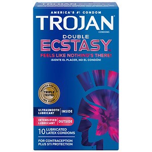 Trojan Double Ecstasy Condom image