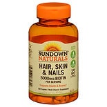 Sundown Naturals Hair Skin Nails Tablets Walgreens