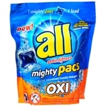 4X Concentrated Laundry Detergent Mighty Pacs with Stainlifters Oxi wag-4X Concentrated Laundry Detergent Mighty Pacs with Stainlifters Oxi