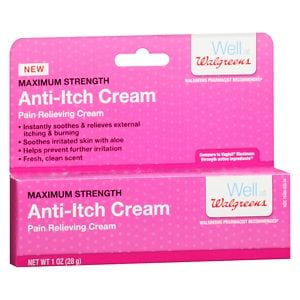 Walgreens Anti-Itch Maximum Strength Vaginal Cream image
