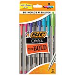 Cristal Xtra Bold PensAssorted wag-Cristal Xtra Bold PensAssorted