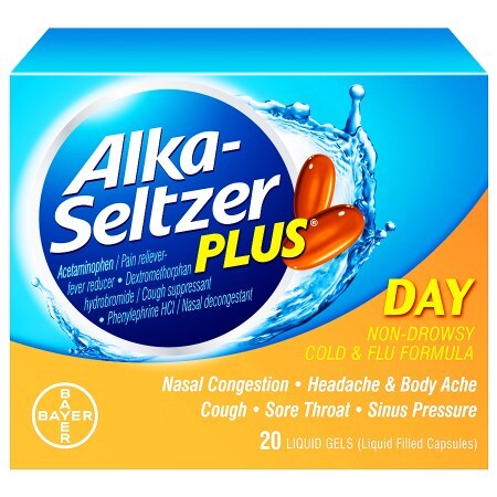 UPC 016500555308 product image for Alka-Seltzer Plus Day Non-Drowsy Cold & Flu Formula Liquid Gels | upcitemdb.com