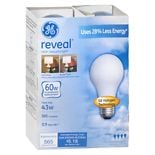 Reveal halogen Bulb 43 Watt wag-Reveal halogen Bulb 43 Watt