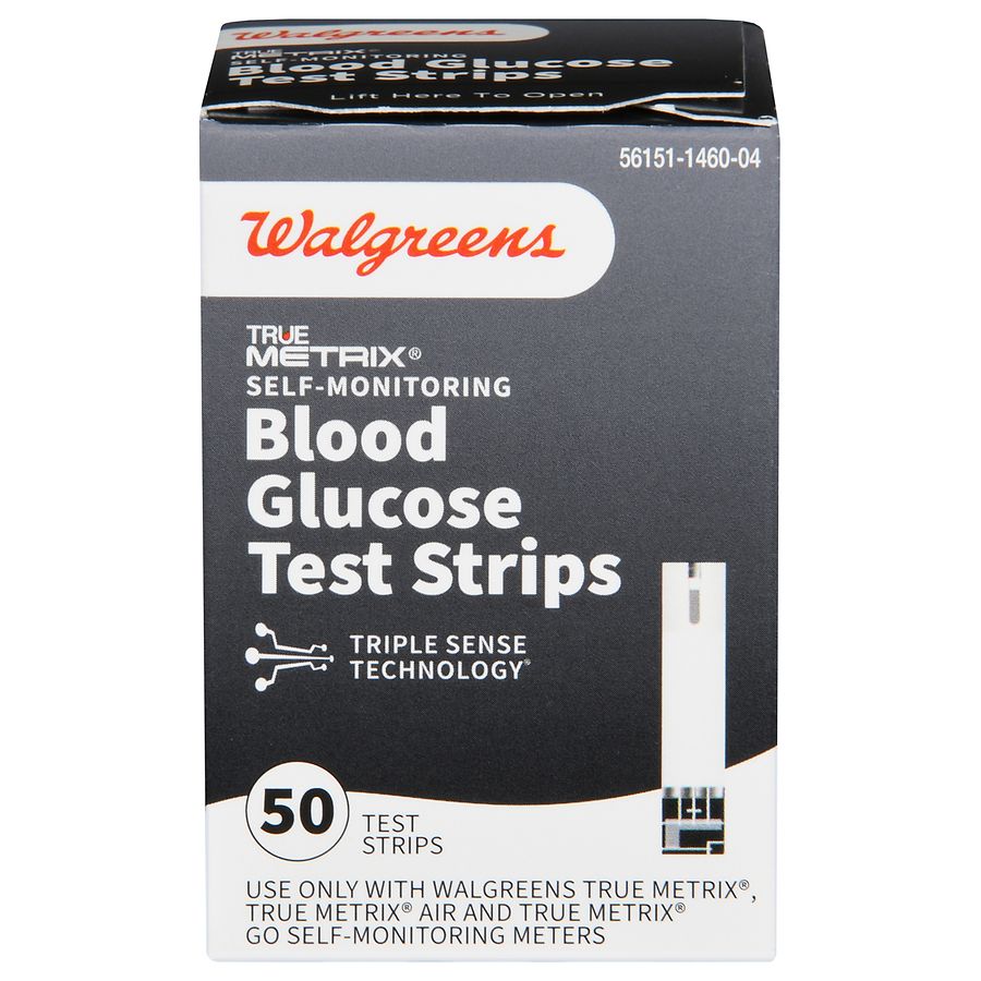 Walgreens True Metrix Blood Glucose Test Strips Walgreens