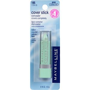 Maybelline Cover Stick Corrector/Concealer, Green 195