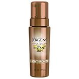 Jergens Natural Glow Instant Sun Sunless Tanning Mousse, Light Bronze Light Bronze